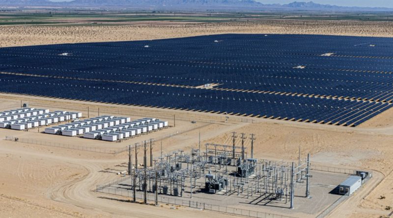 Birds eye view of the Darden Clean Energy Project