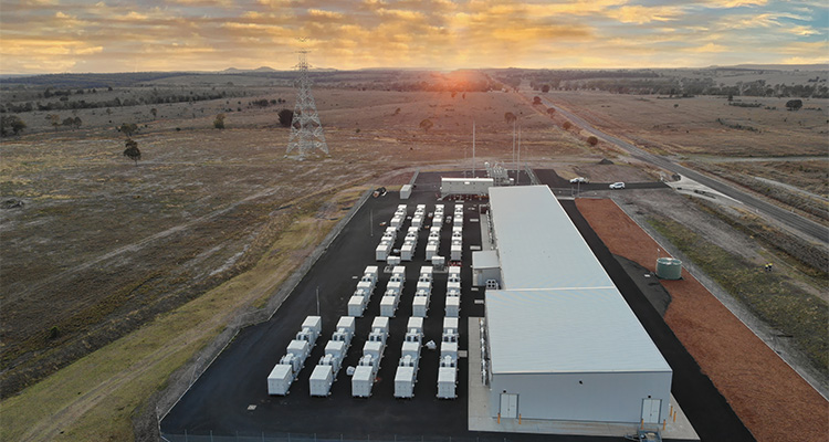 the Wandoan South Battery Energy Storage System (BESS), a large-scale battery facility located in Queensland, Australia