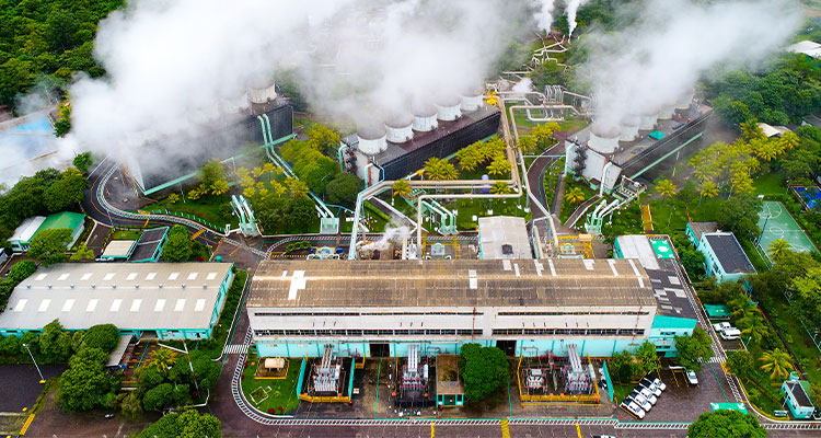 the Berlin Geothermal Power Plant, operated by LaGeo